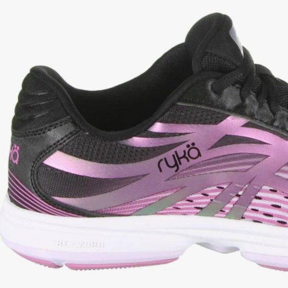 NEW Ryka Womens Devotion Plus 3 Walking Shoe Sz 10 purple/black - Picture 5 of 6